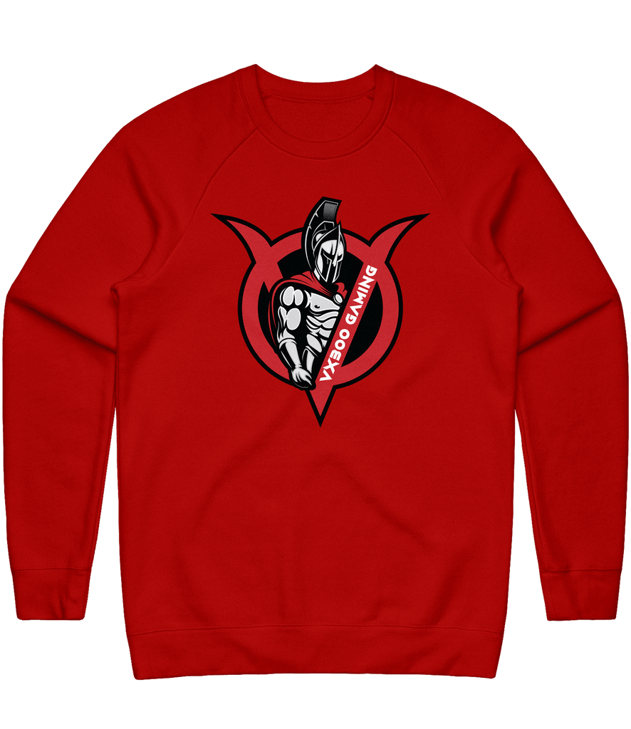VX300 Logo Crewneck - Red - ARMA - Sweater