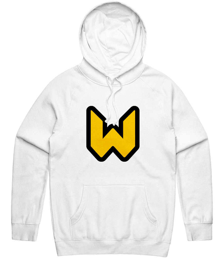 Wake Logo Hoodie - White - ARMA - Hoodie