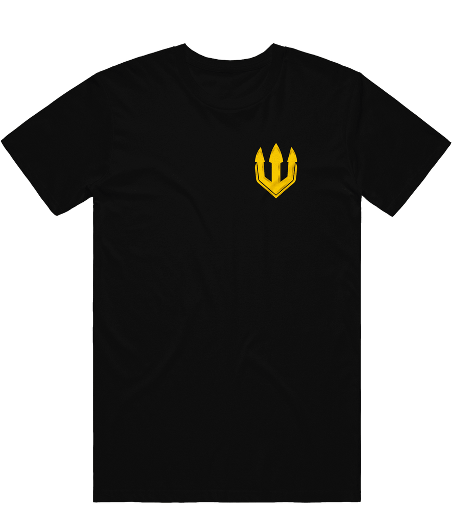 Weave Icon Tee - Black - ARMA - T-Shirt
