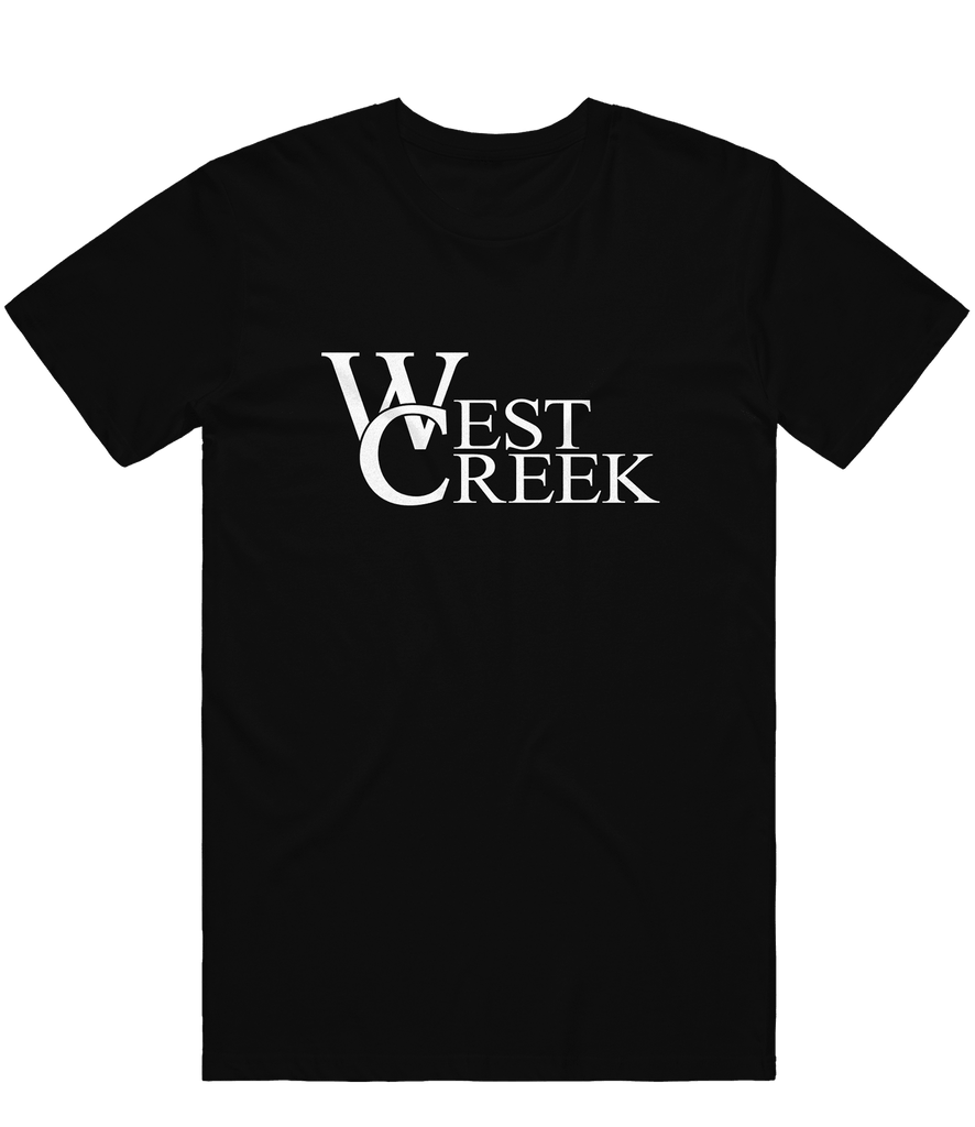 West Creek Text Tee - Black - ARMA - T-Shirt