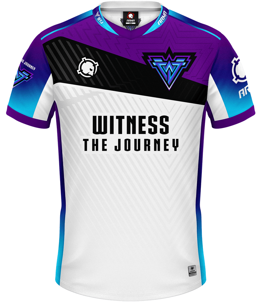Witness The Journey ELITE Jersey - White - ARMA - Esports Jersey