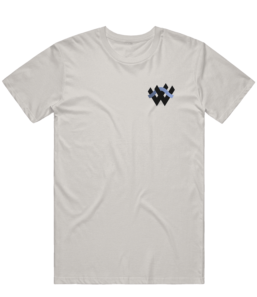 WWG Icon Tee - Light Grey - ARMA - T-Shirt