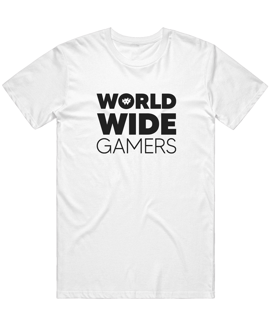 WWG Text Tee - White - ARMA - T-Shirt