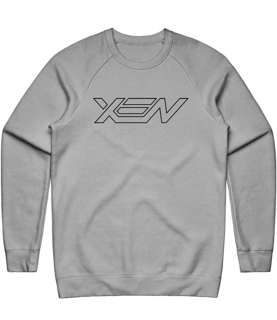 Xen Outline Crewneck - Grey - ARMA - Sweater