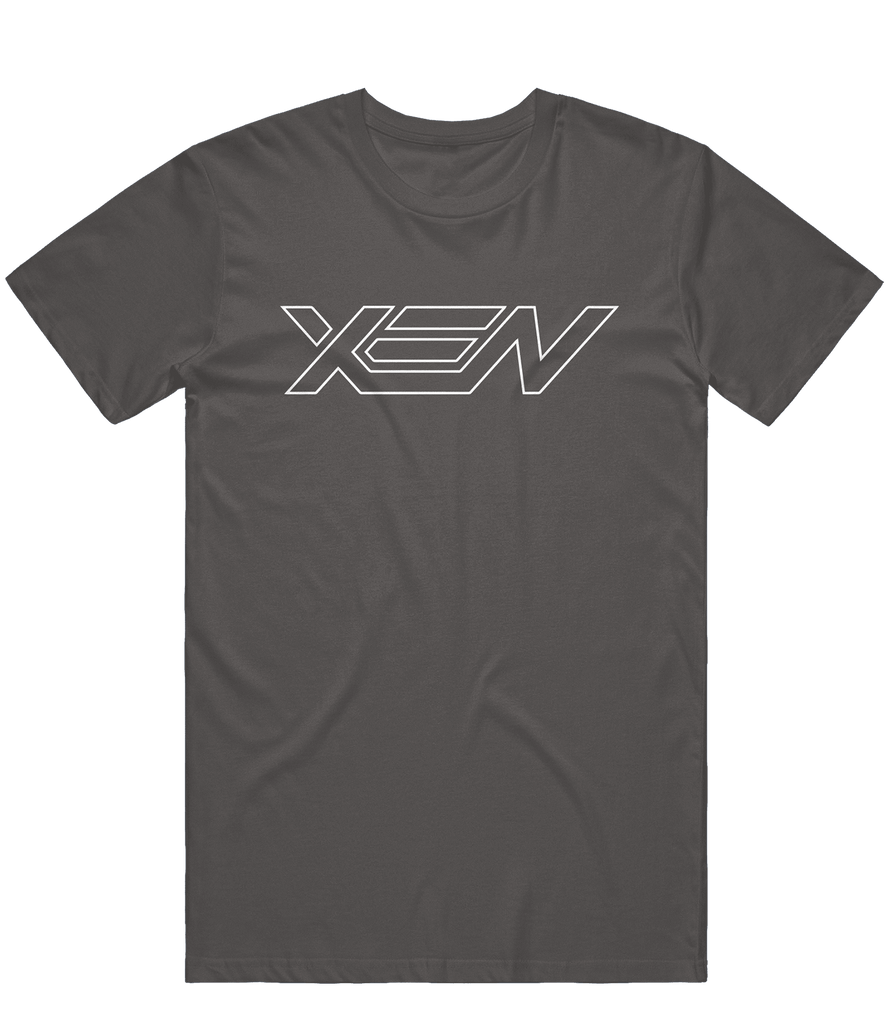 Xen Outline Tee - Charcoal - ARMA - T-Shirt