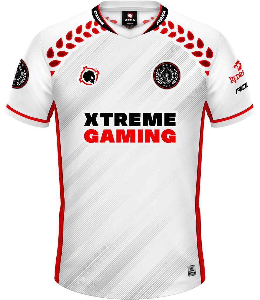 Xtreme Gaming ELITE Jersey - White - ARMA - Esports Jersey
