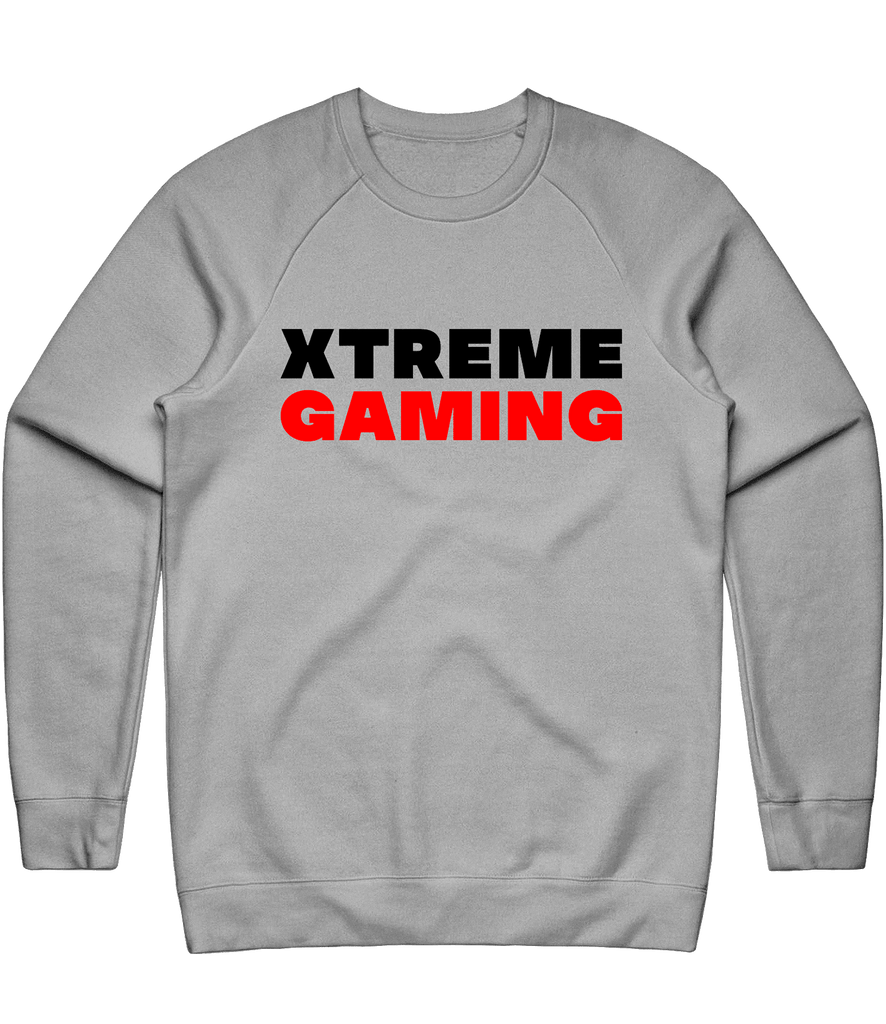 Xtreme Gaming Text Crewneck - Grey - ARMA - Sweater