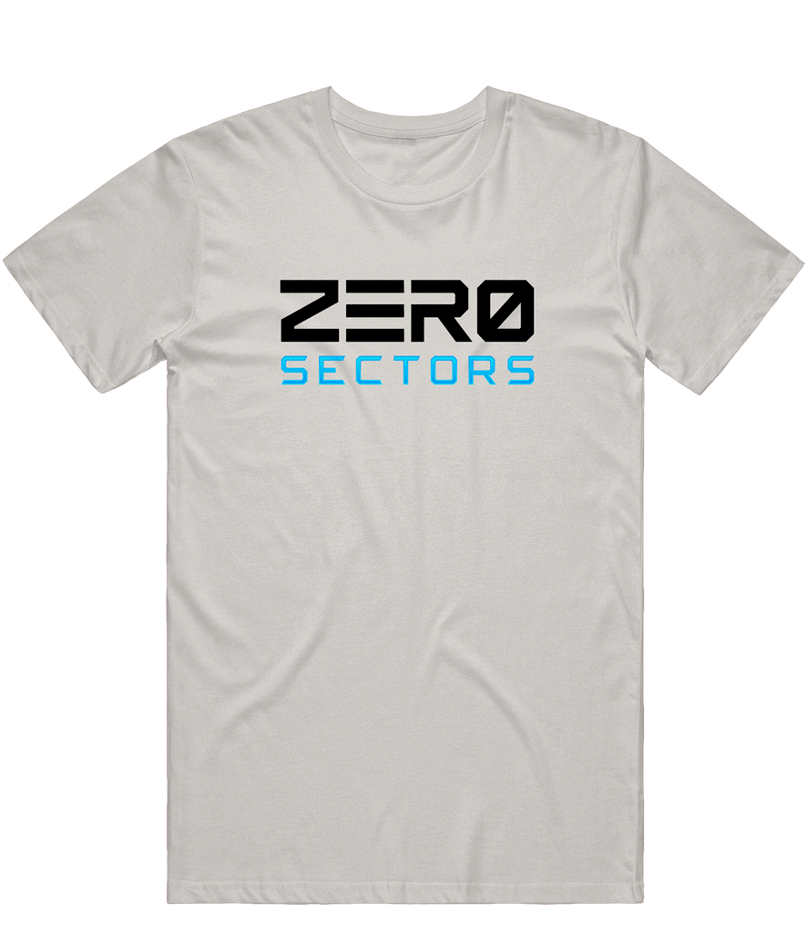 Zero Sectors Text Tee - Grey - ARMA - T-Shirt